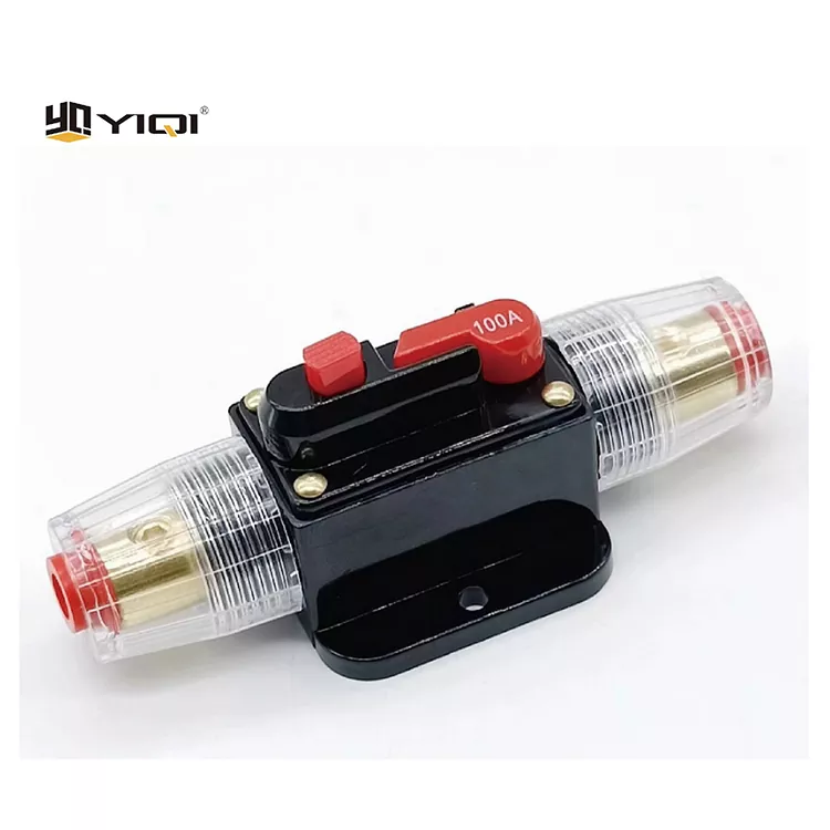 12V-48V জলরোধী ম্যানুয়াল রিসেট সার্কিট ব্রেকার