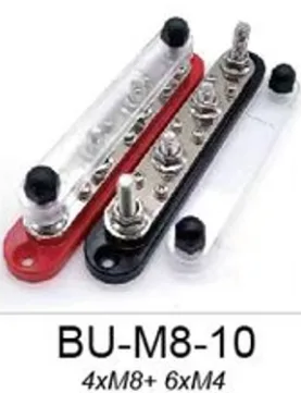 Dual-Core Hybrid Busbar Compact Circuit Distribution Block